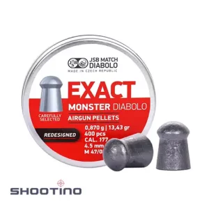ساچمه سرگنبدی JSB کالیبر 4.5 (13.34 گرین) (JSB EXACT MONSTER DIABOLO﻿)